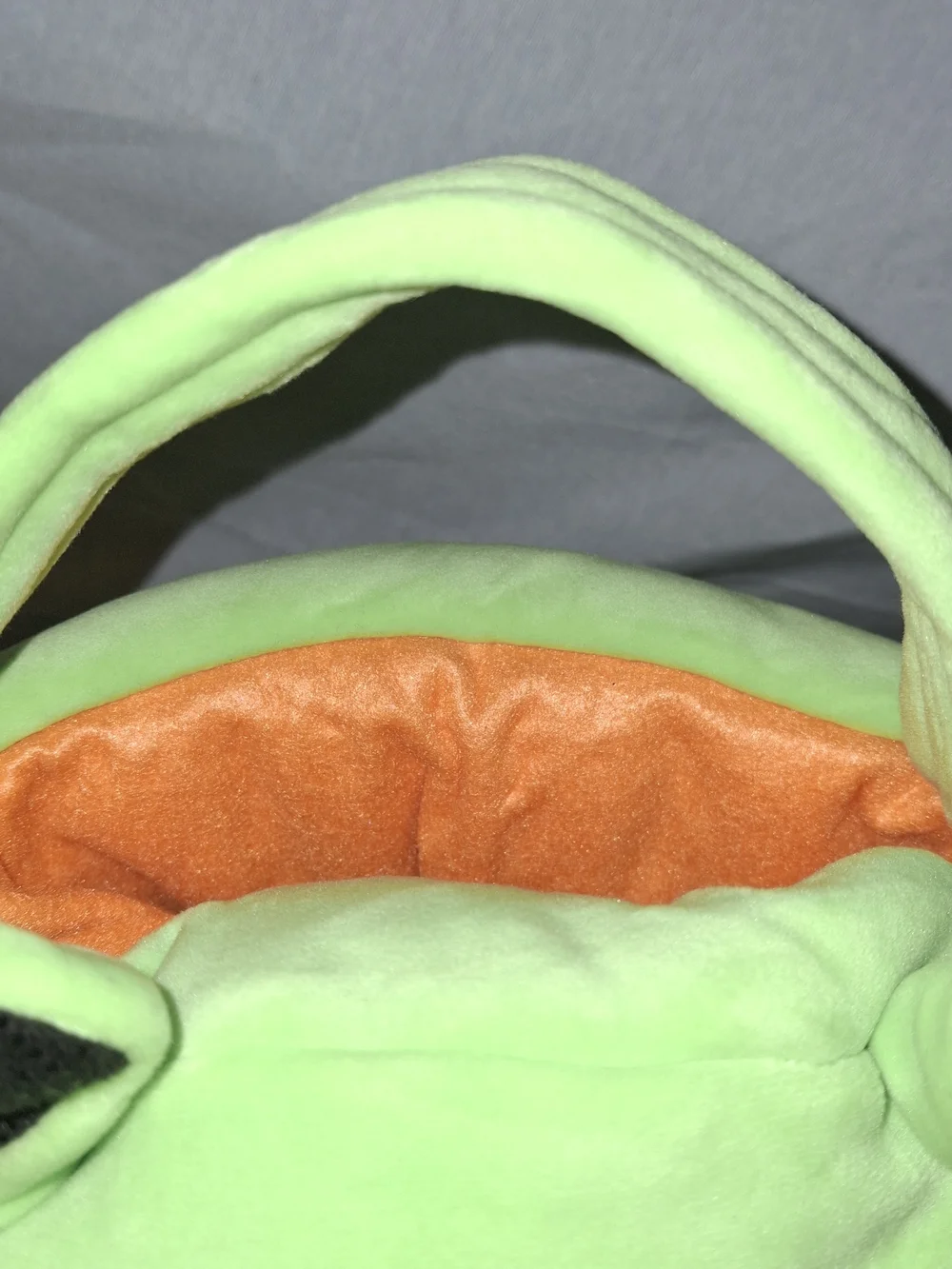 Squishmallows Leap Bat Halloween Treat Pail  - Lime Green with Black Accents